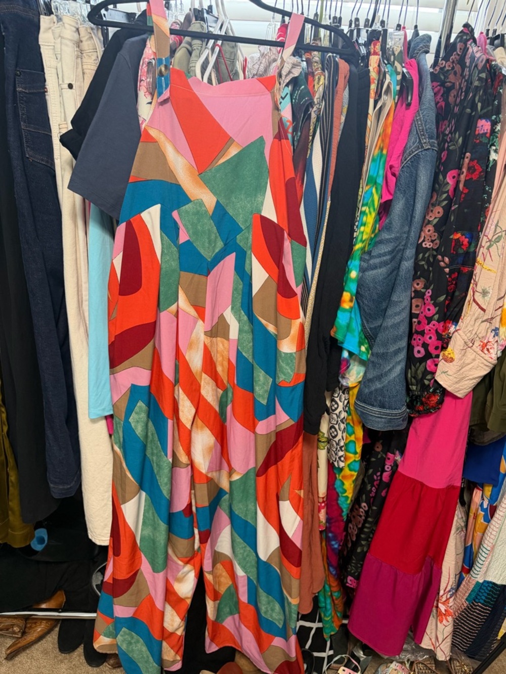Colorful Jumpsuit - Oversized And Flowy size medium